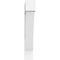 Ekena Millwork Standard Traditional Architectural Grade PVC Bracket with Block Ends, 5"W x 36"D x 36"H BKTP05X36X36TRA05 - alternate 2